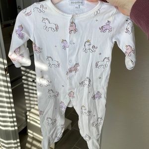 Noomie unicorn onesie
